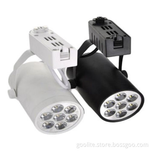 7W LED Track Light, CE and RoHS Certified, Five Colors Available